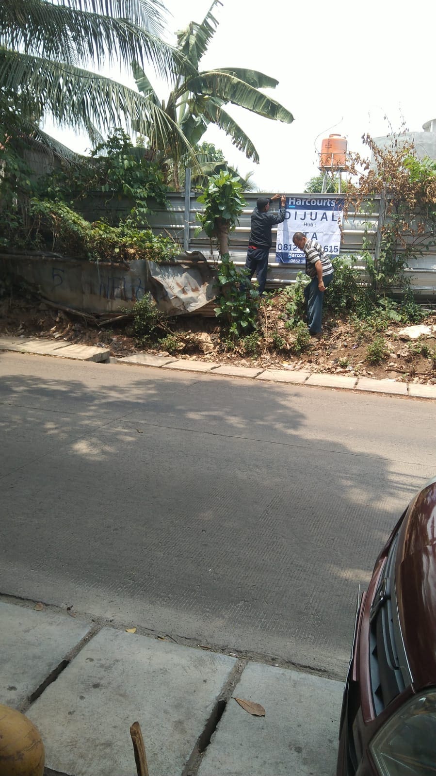 Dijual kavling pinggir jalan cocok untuk usaha daerah Pondok Aren Tangerang Selatan