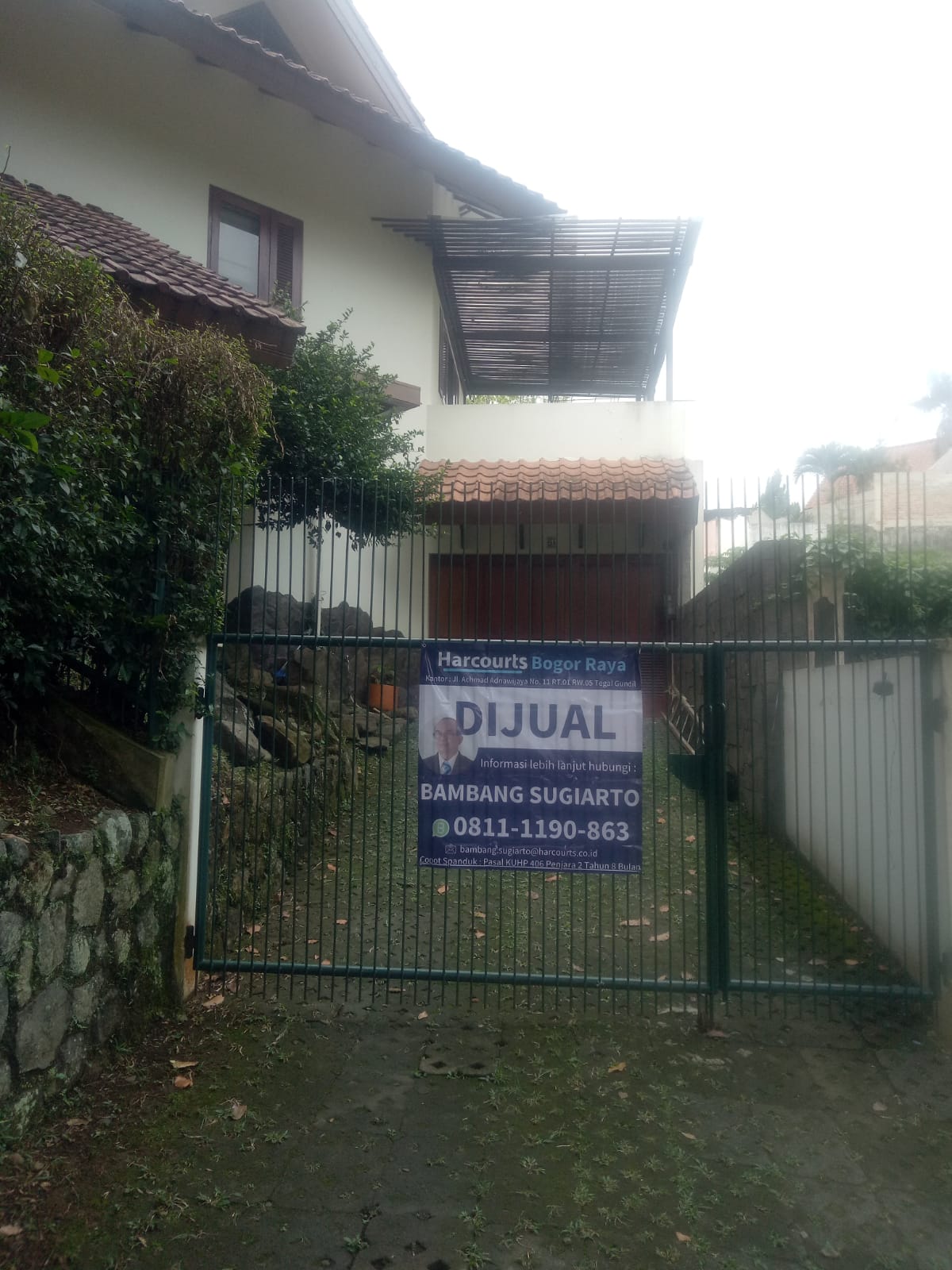 DIJUAL RUMAH KULDESAK GAYA EROPA 565-378 VILLA DUTA BOGOR