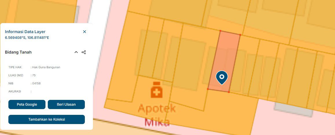 DIJUAL RUKO DUA LANTAI JL. ACHMAD ADNAWIJAYA TEGAL GUNDIL BOGOR UTARA - Foto 2