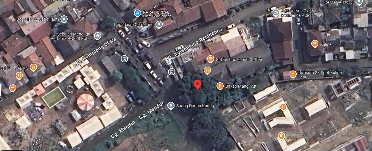 DISEWA KAVLING 850 METER PERSEGI JL. BRIGJEND SAPTADJI HADIPRAWIRA