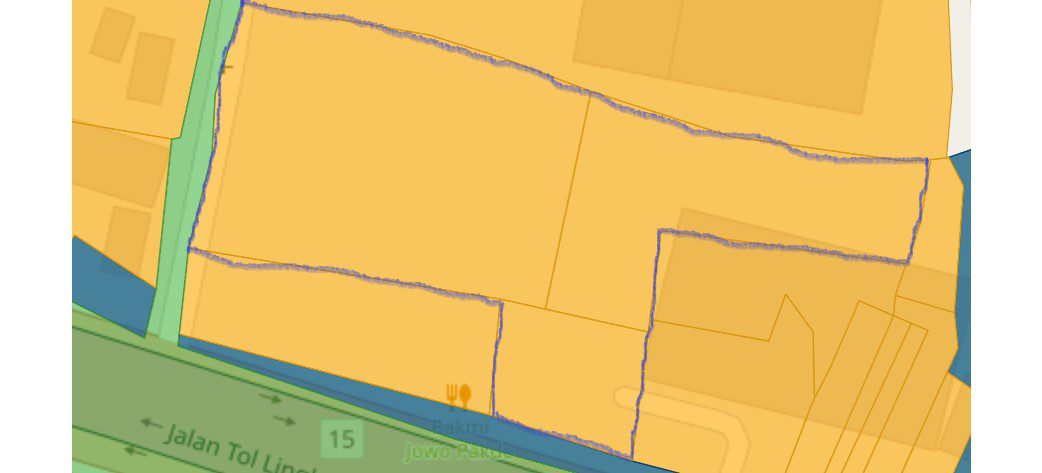 DIJUAL KAVLING 3.490 METER PERSEGI JL. SHOLEH ISKANDAR BOGOR