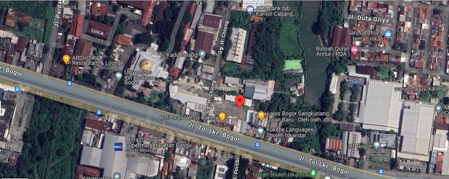 DIJUAL KAVLING 3.490 METER PERSEGI JL. SHOLEH ISKANDAR BOGOR - Foto 2