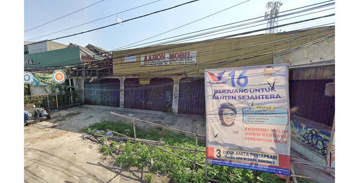 DIJUAL RUANG USAHA EX SHOWROOM JL. PONDOK CABE RAYA PAMULANG TANGERANG - Foto 4