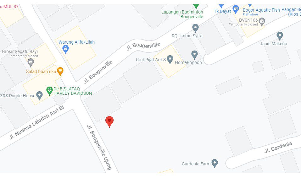 KAVLING 1.250 METER PERSEGI - DIJUAL - JL. BOUGENVILLE CIOMAS RAHAYU CIOMAS BOGOR - Foto 9