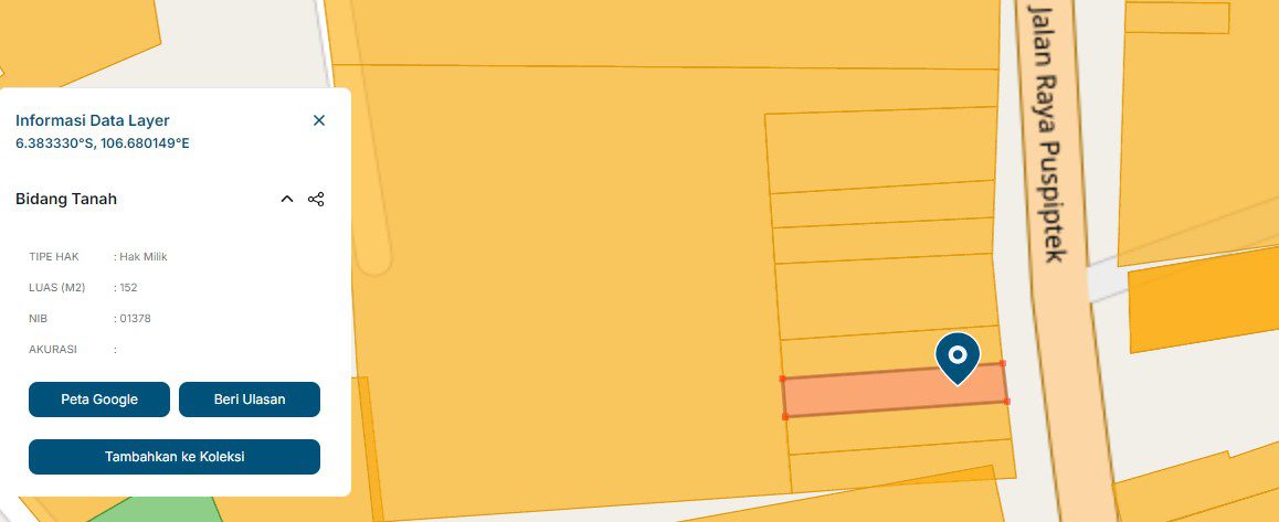 DIJUAL TIGA RUKO @152-250 (KEDUA DARI KIRI) JL. PUSPITEK GUNUNGSINDUR - Foto 3