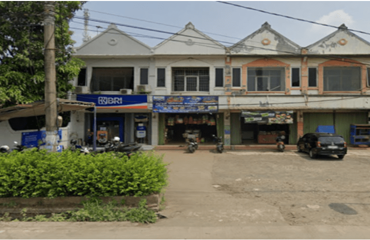 DISEWA TIGA RUKO @152-250 (KEDUA DARI KIRI) JL. PUSPITEK GUNUNGSINDUR