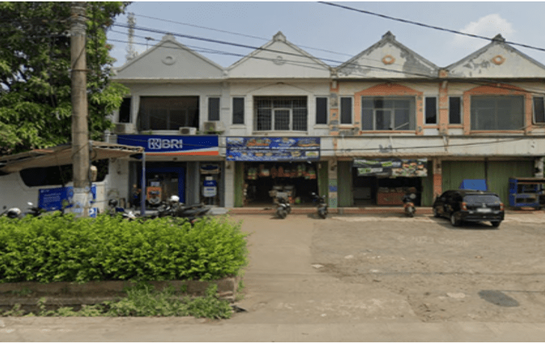 DIJUAL TIGA RUKO @152-250 (KEEMPAT DARI KIRI) JL. PUSPITEK GUNUNGSINDUR