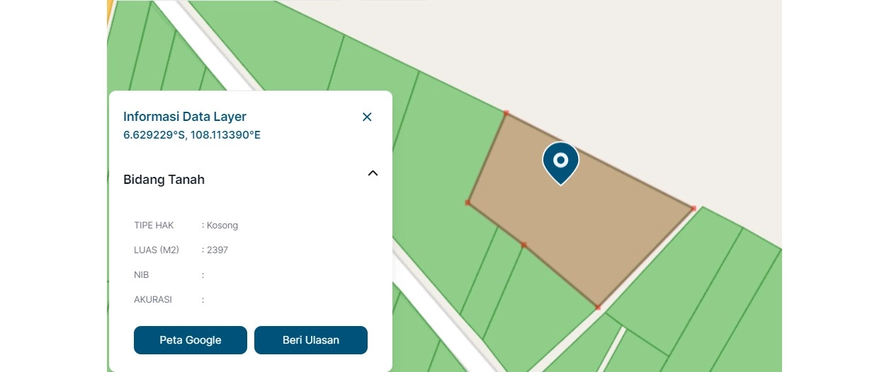 1.445 METER PERSEGI KAVLING DIJUAL MEKAR MULIA PANCAMUKTI KERTAJATI MAJALENGKA
