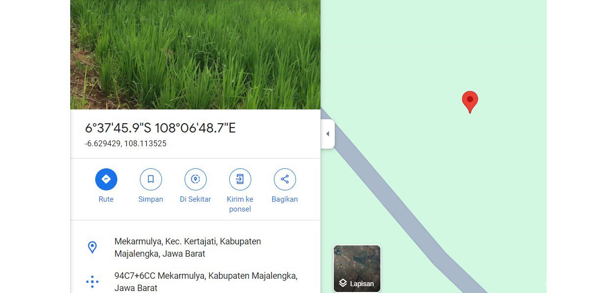 1.445 METER PERSEGI KAVLING DIJUAL MEKAR MULIA PANCAMUKTI KERTAJATI MAJALENGKA - Foto 2