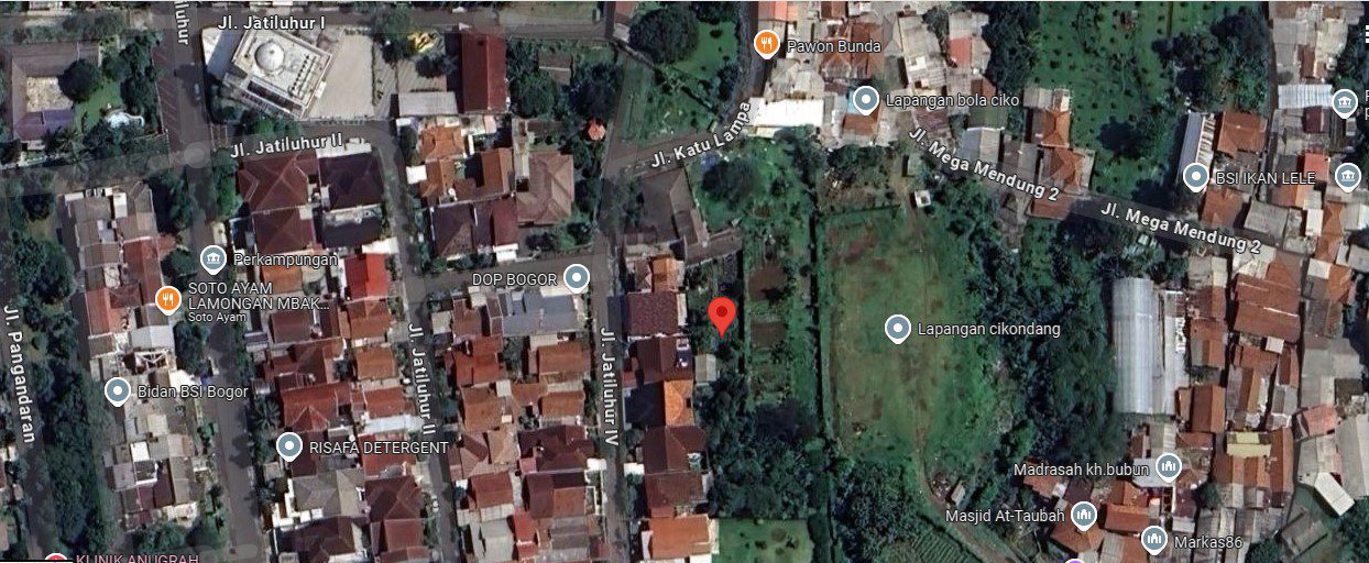 DIJUAL KAVLING 1.821 METER PERSEGI PERUMAHAN BARANANGSIANG INDAH BOGOR TIMUR - Foto 5