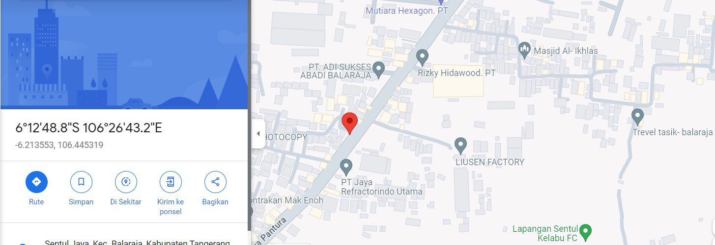 DIJUAL KAVLING 3.190 METER PERSEGI SENTUL JAYA BALARAJA TANGERANG - Foto 2