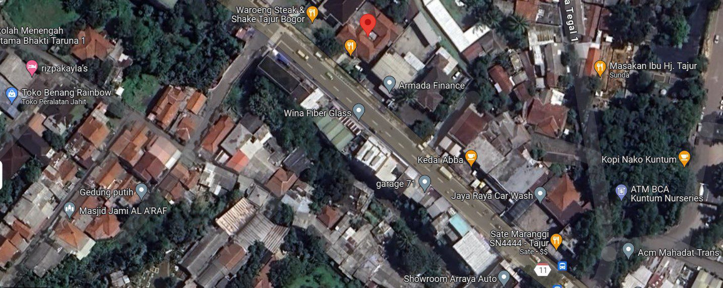 DIJUAL RUMAH DI JALUR BISNIS SISI JALAN ANTAR KOTA ANTAR PROPINSI JL. RAYA TAJUR BOGOR SELATAN - Foto 3