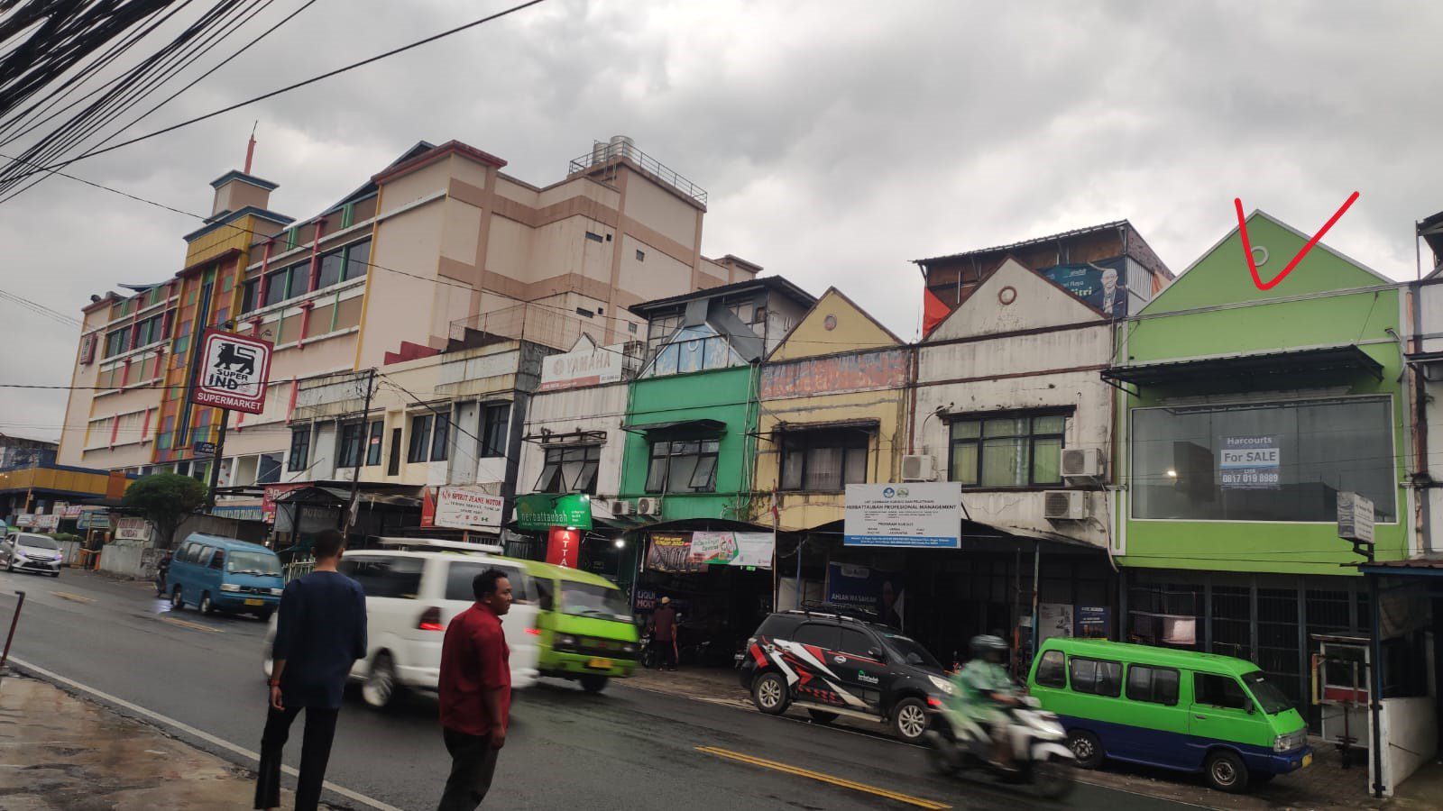 Dijual Ruko di Pinggir Jalan Raya Tajur Kota Bogor Selatan Lokasi Strategis