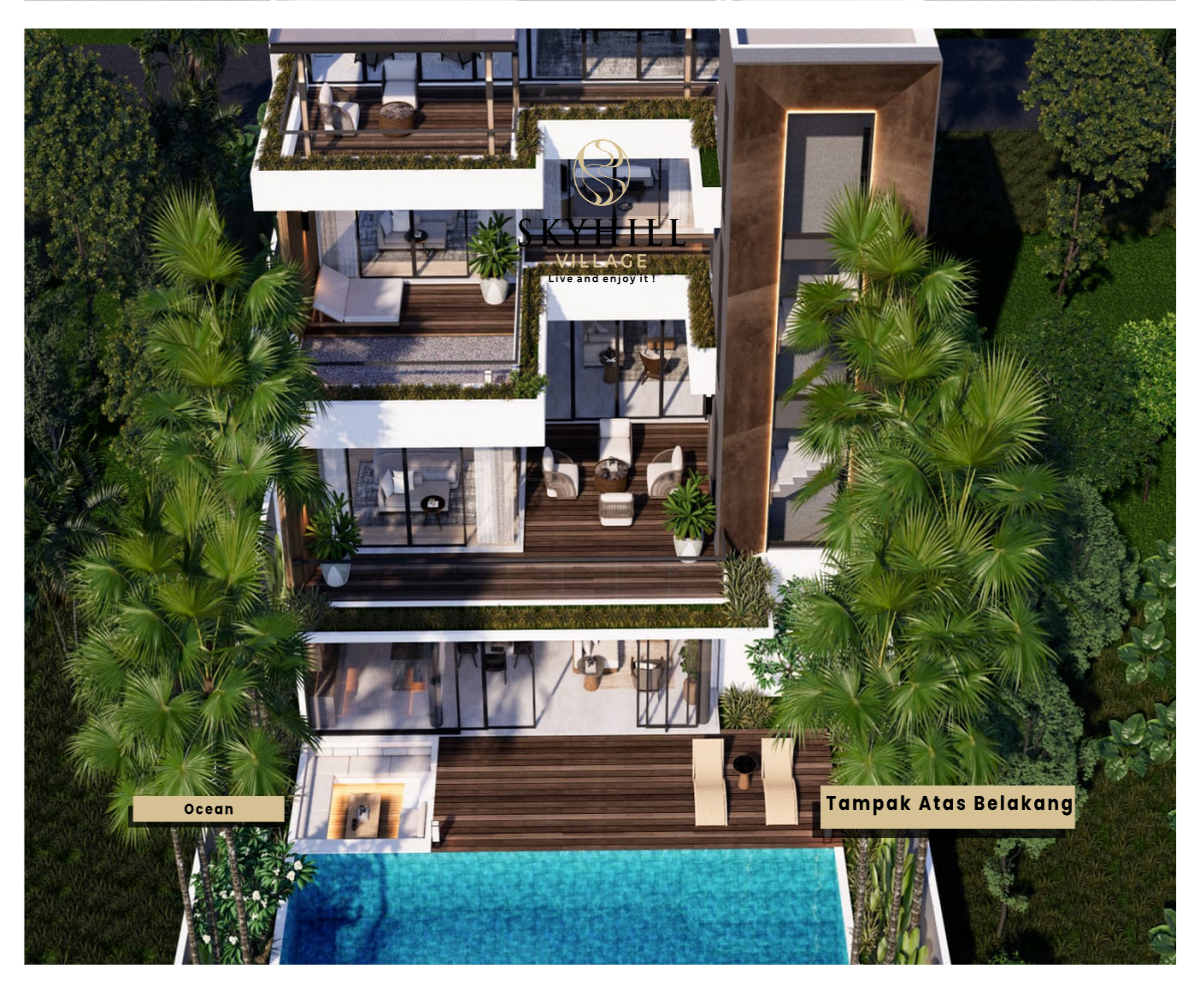 Villa 3 Bedroom View Laut Biru daerah Nusa Dua - Bali - Foto 3