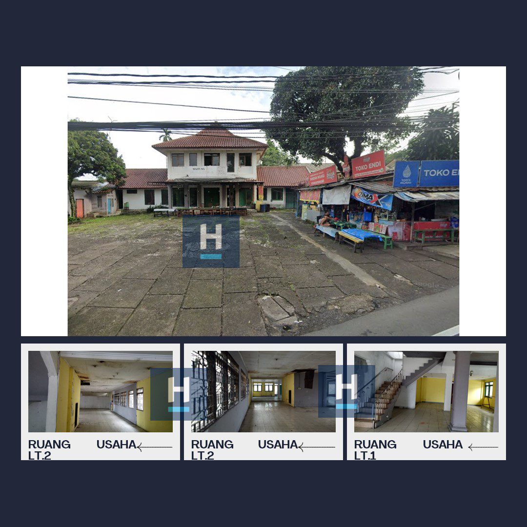 Disewakan Ruang Usaha Dua Lantai Cipayung Datar Megamendung Bogor