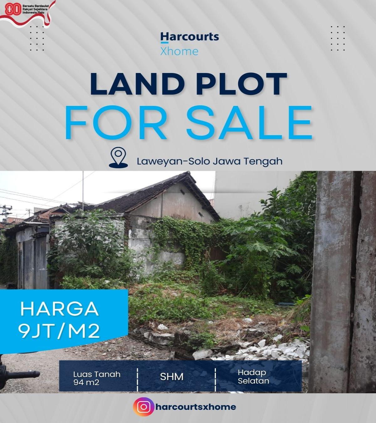 Dijual tanah di Jl Tirtosari Laweyan Solo Jawa Tengah - Foto 4