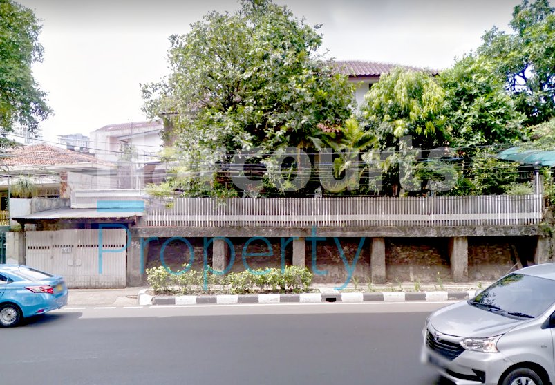 Dijual Rumah Lama Pinggir Jalan Area Jl. Kyai Maja Kebayoran Baru