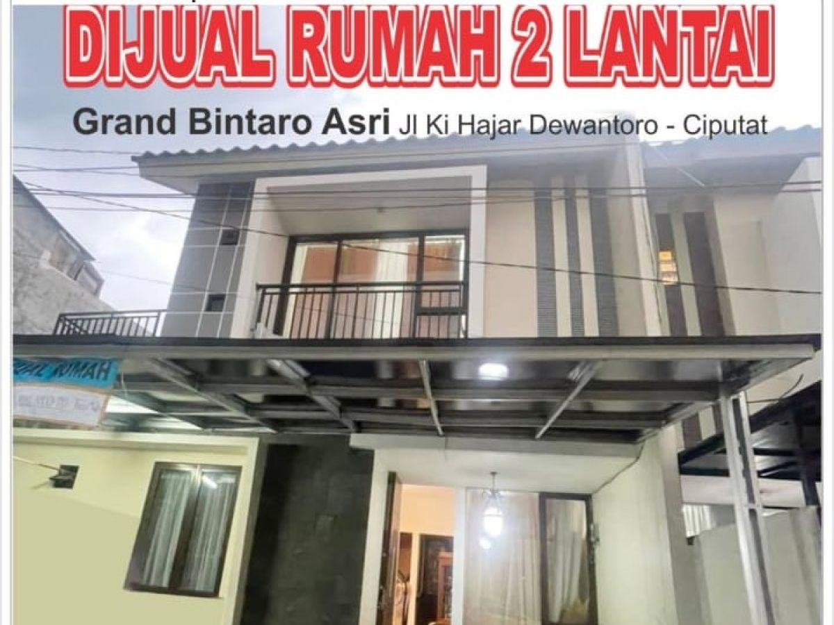Harus Terjual Grand Bintaro Asri