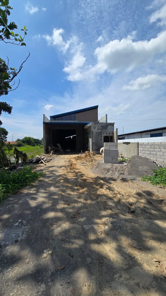 Dijual Gudang Bangunan Baru Siap Pakai di Zona Industri, Lokasi Jalan Raya Wonosari Pakis, Klaten - Foto 6