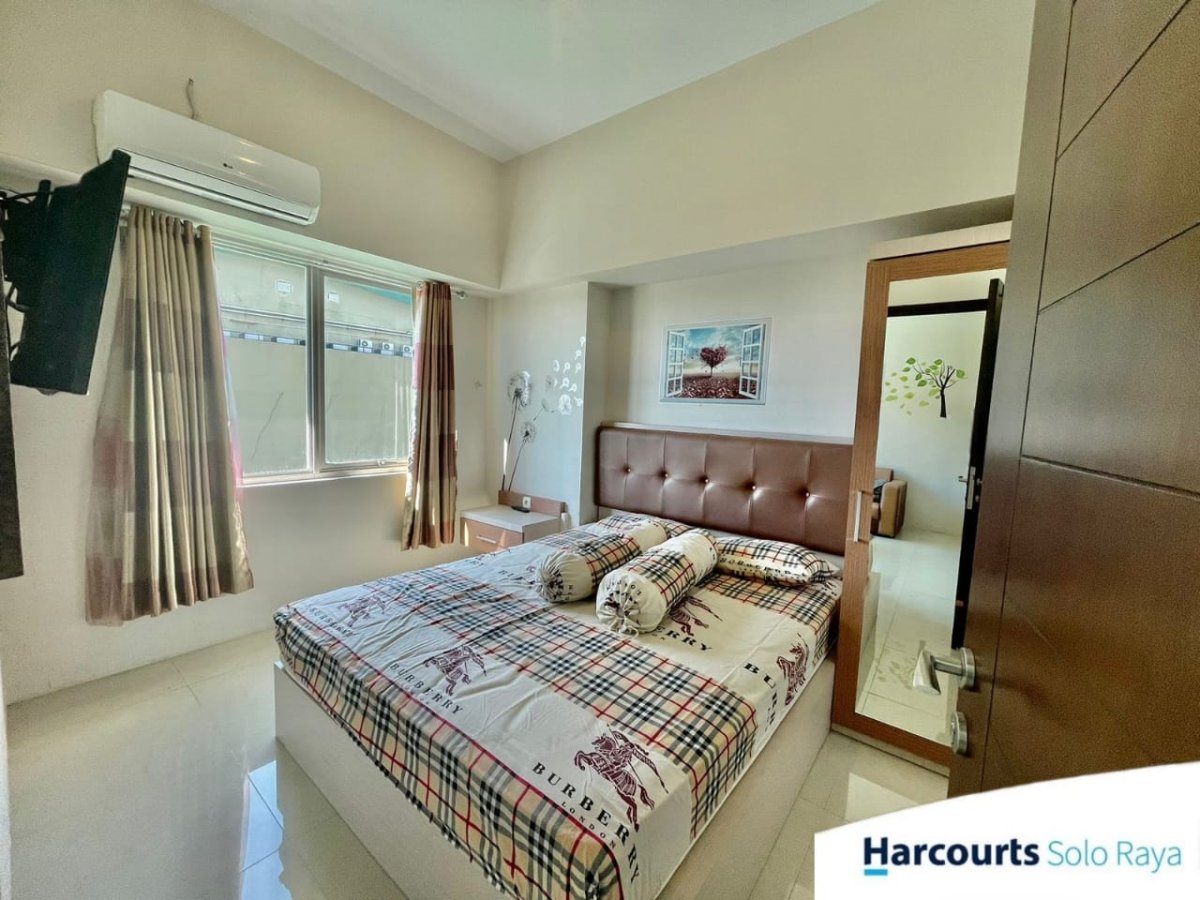 Disewakan Apartemen Solo Paragon Type 1 Bedroom, Terhubung Dengan Shoping Mall & Hotel di Solo - Foto 4