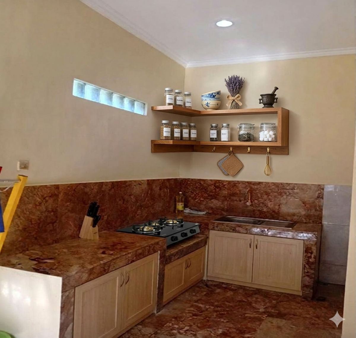 JUAL CEPAT, RUMAH HOEK AREA KOMERSIL, LT 138 M2,GRIYA BUKIT JAYA BLOK H9, GN PUTRI - Foto 9