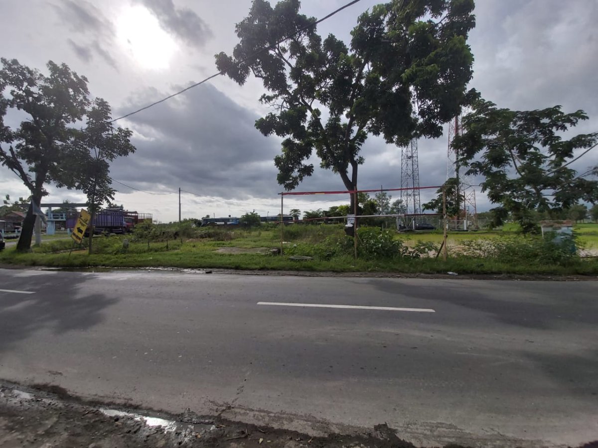 Tanah Sangat Strategis di Pinggir Jalan Bekonang Mojolaban Arah ke Palur, Cocok untuk Dibangun Ruko atau Area Bisnis. - Foto 5