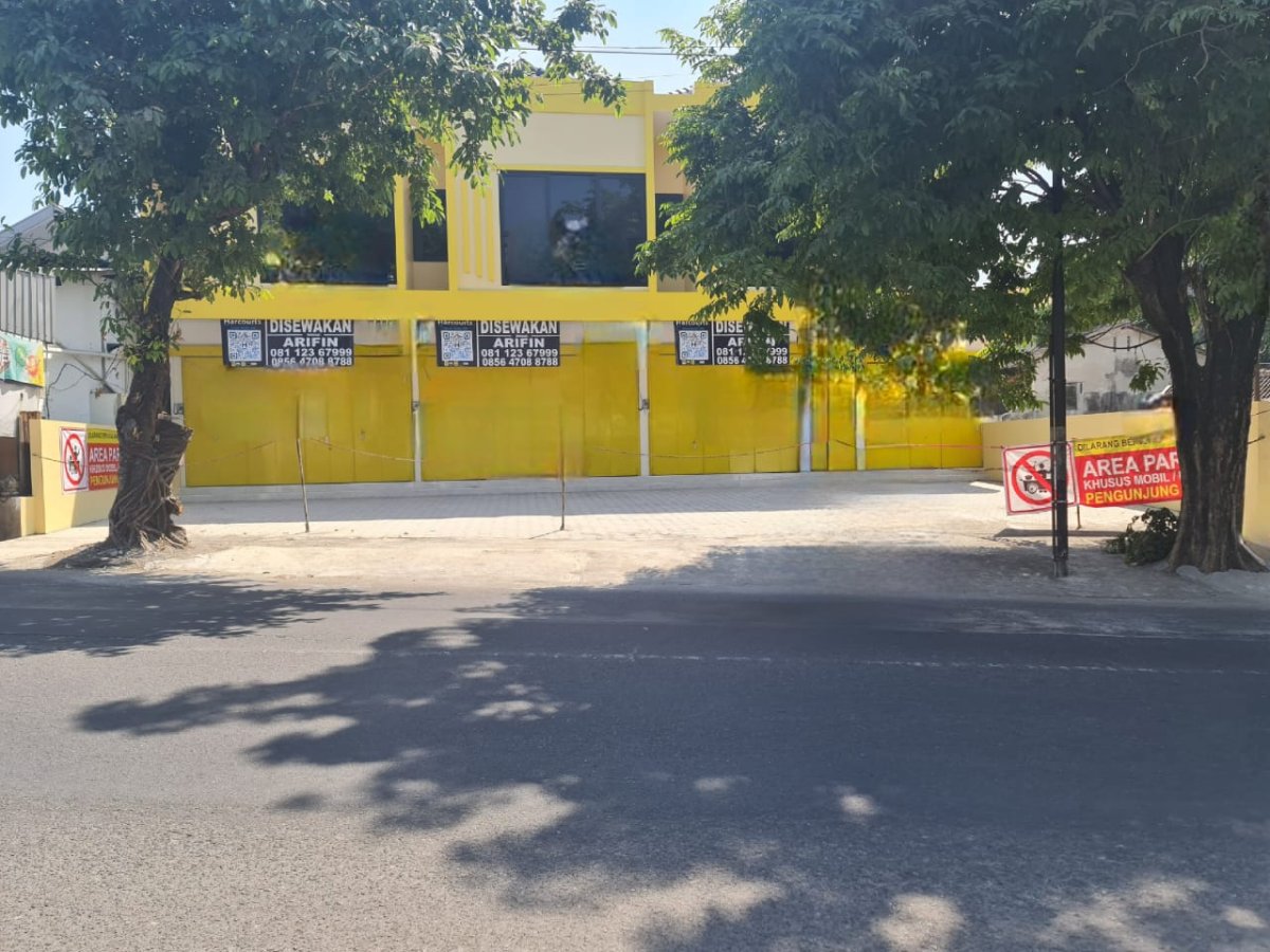 Disewakan Ruko Strategis Pinggir Jalan RE Martadinata Jebres Solo, Depan Pasar Tanggul