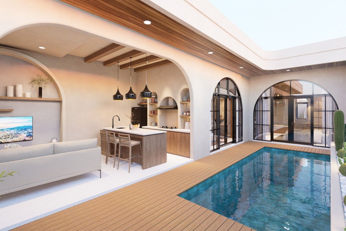 New Mediterranean Villa di Goa Gong - Jimbaran