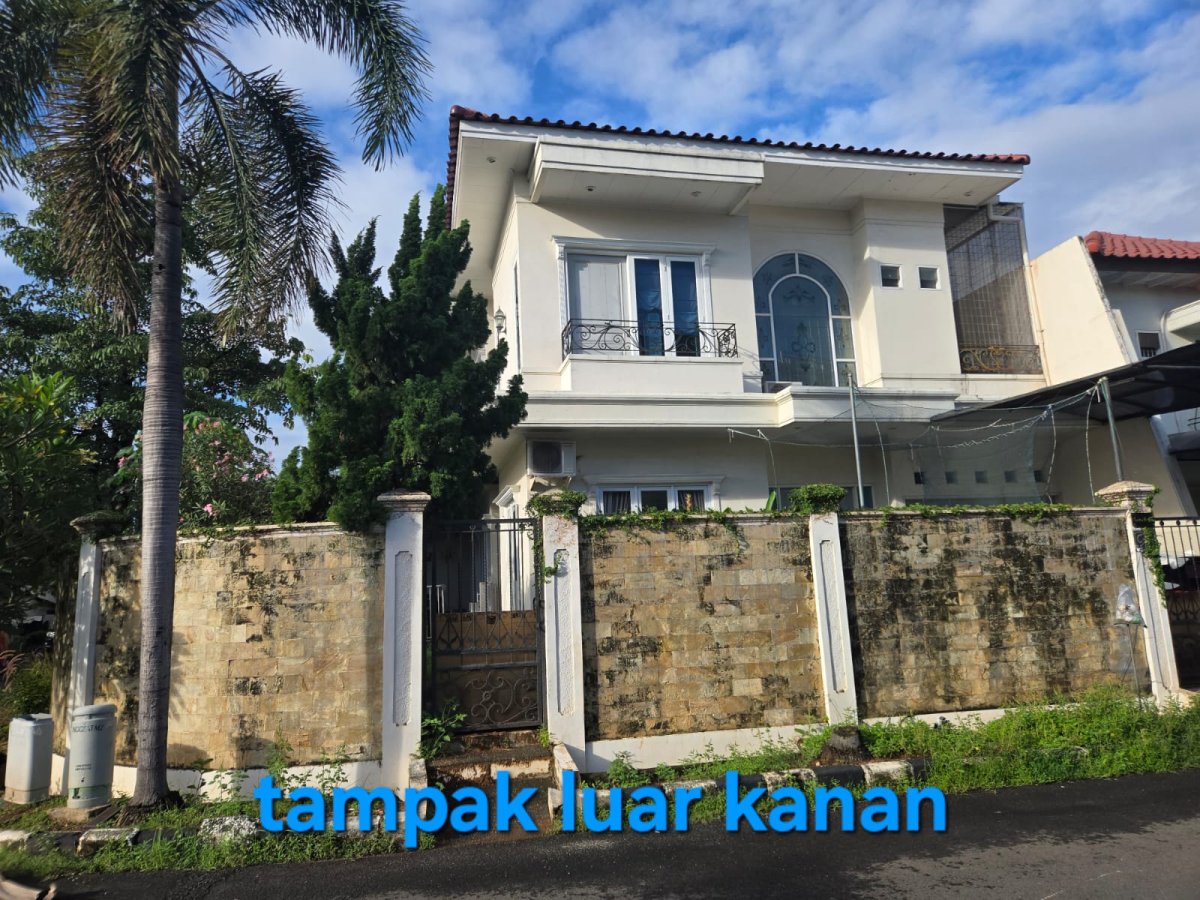 Dijual rumah 2 lantai hook di Taman Permata Buana, Jakarta Barat - Foto 2