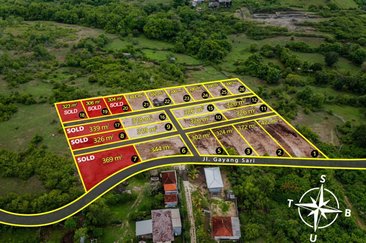 Opportunity Knocks: Kavling Premium Siap Bangun di Jl. Gayang Sari, Kutuh – The Rising Star of South Bali - Foto 3