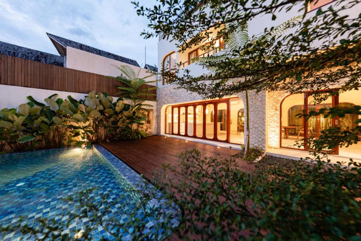 Dijual villa mewah di Canggu Kuta Utara Bali - Foto 2