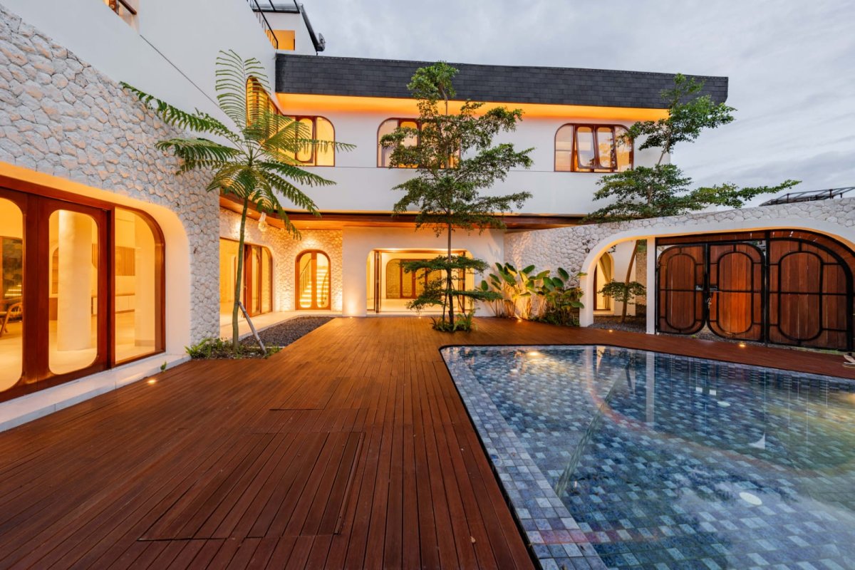 Dijual villa mewah di Canggu Kuta Utara Bali - Foto 5