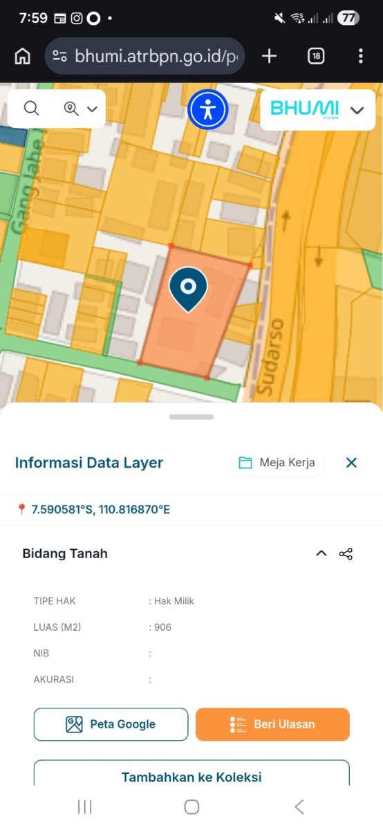 Tanah Murah Dekat Jalan Yos Sudarso Solo - Foto 5