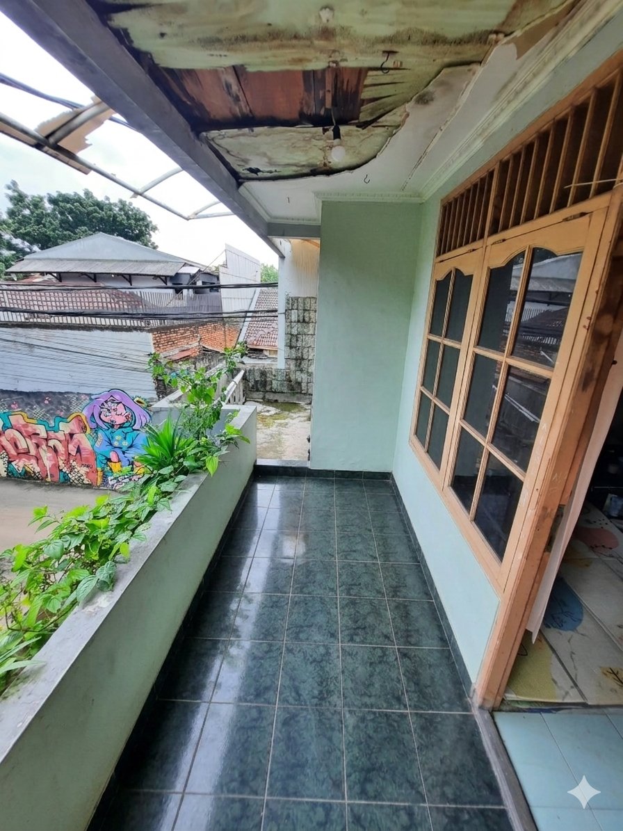 JUAL RUMAH 2 LT. BEBAS BANJIR BATU AMPAR CONDET KRAMAT JATI JAKARTA TIMUR - Foto 10