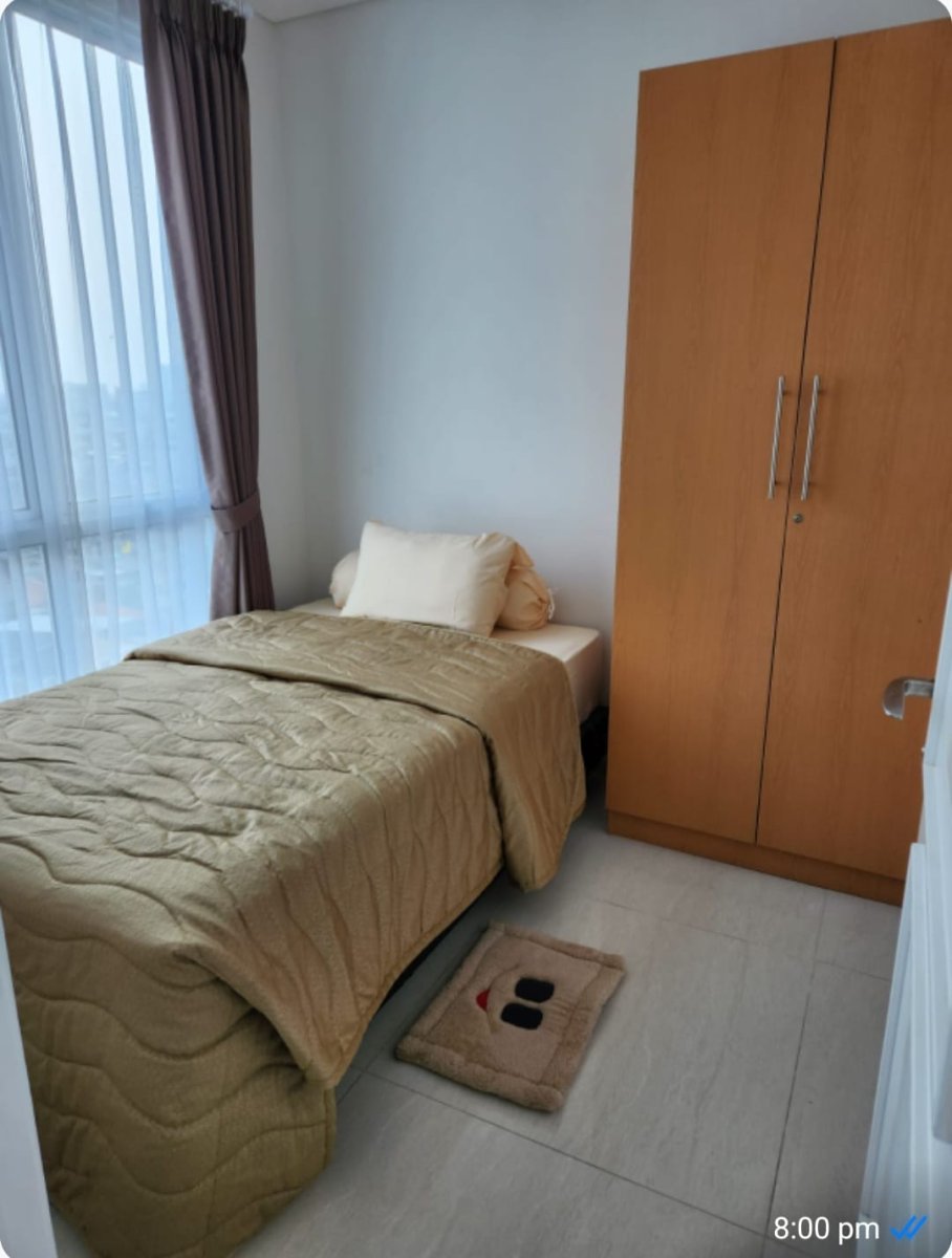 JUAL CEPAT, APARTEMEN PREMIUM FULLY FURNISHED, BEDROOM 2+1, GRAND MEDISON CENTRAL PARK, JAKARTA BARAT - Foto 12