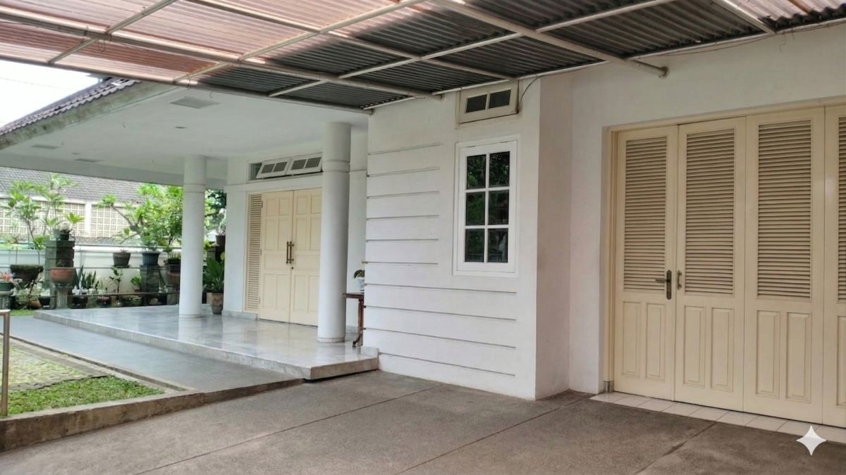 JUAL CEPAT, RUMAH 2 LANTAI, LT 465 M2, LOKASI PREMIUM STRATEGIS, PANCORAN INDAH, JAKARTA SELATAN