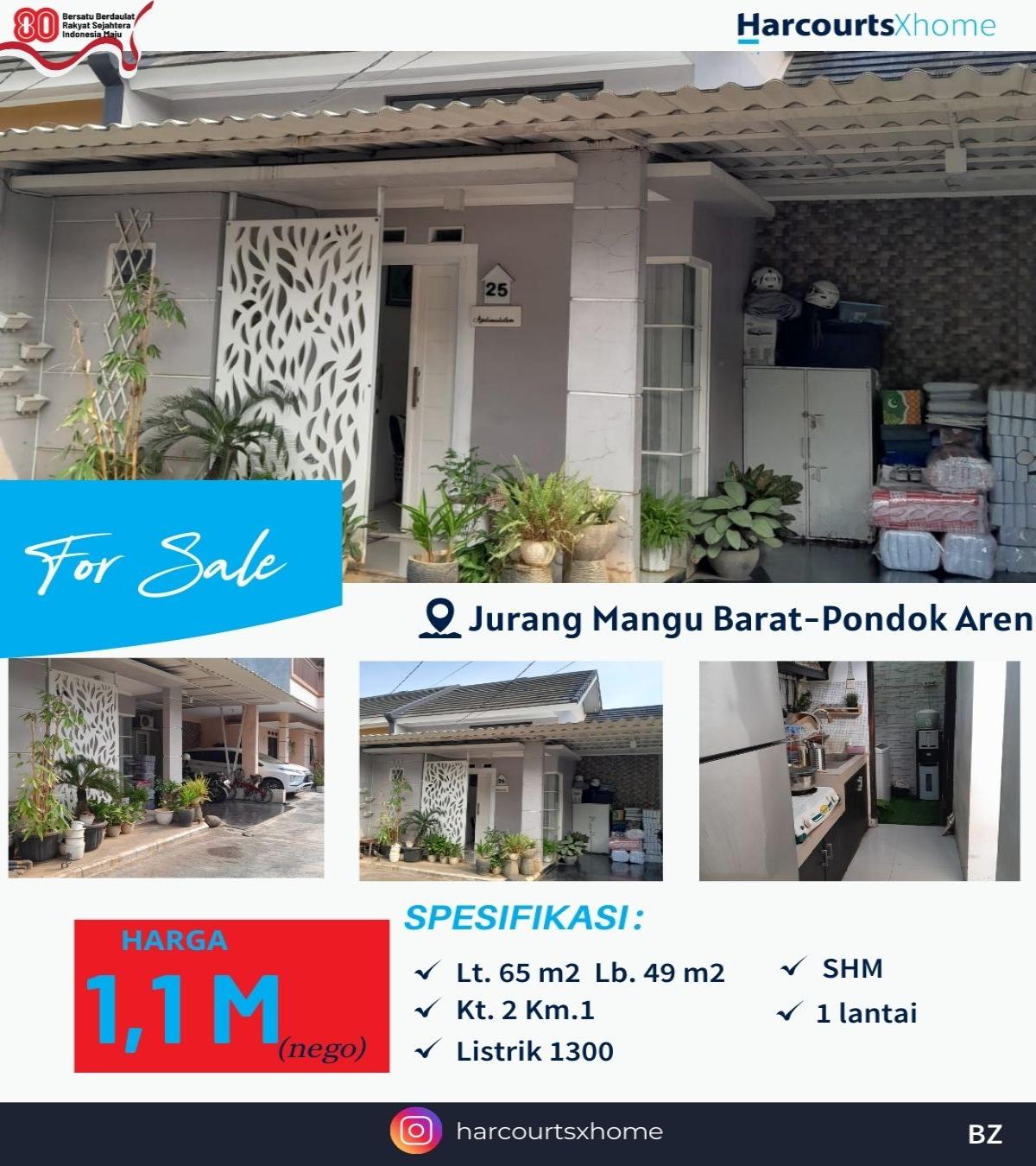 Rumah murah di Jurang Mangu Tangerang Selatan - Foto 2