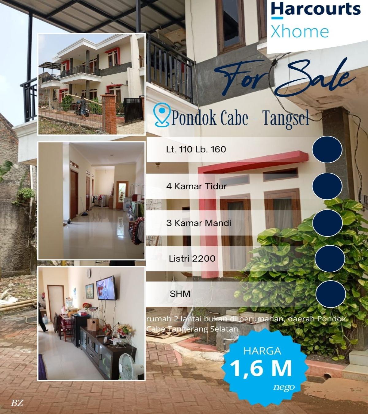 Rumah 2 lantai di Pondok Cabe Udik Tangerang Selatan - Foto 7