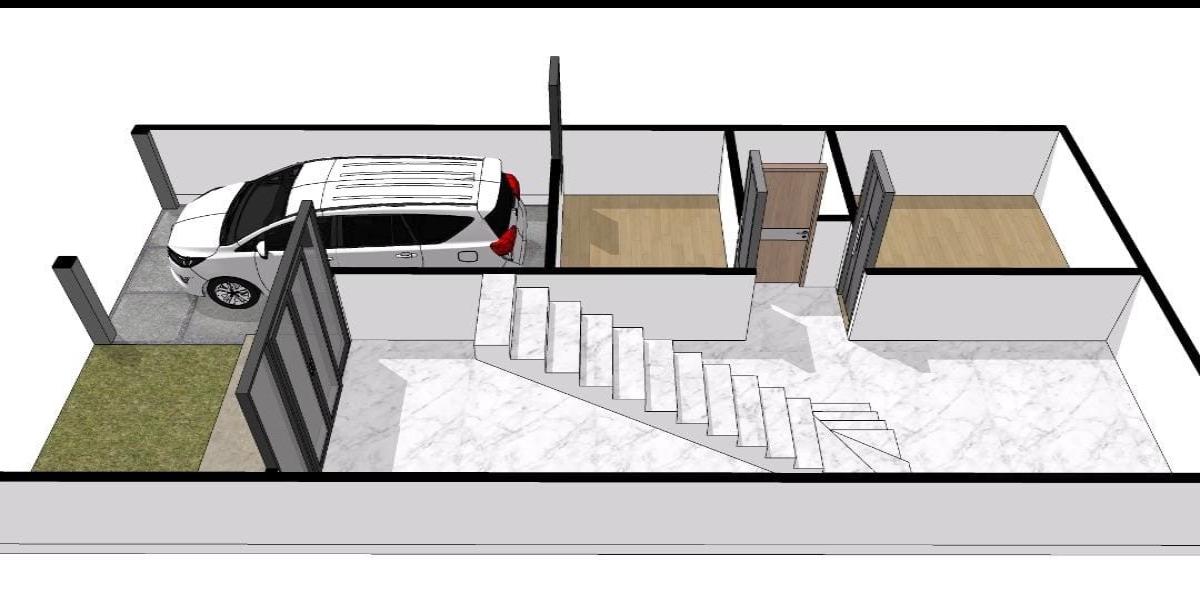 Rumah baru bebas banjir di Pinang Tangerang - Foto 4