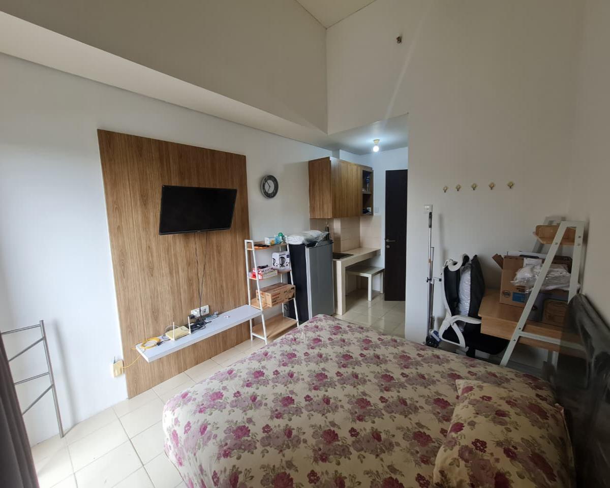 Dijual Cepat Apartemen Full Furnished Type Studio di Green View Serpong Tangerang Selatan - Foto 2