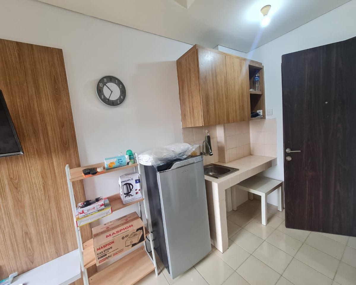 Dijual Cepat Apartemen Full Furnished Type Studio di Green View Serpong Tangerang Selatan - Foto 4