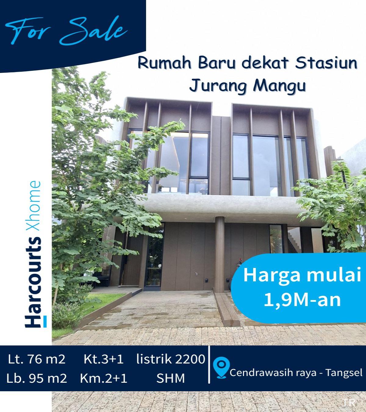 Dijual Rumah Baru Dekat UPJ dekat jurang manggu - Foto 2