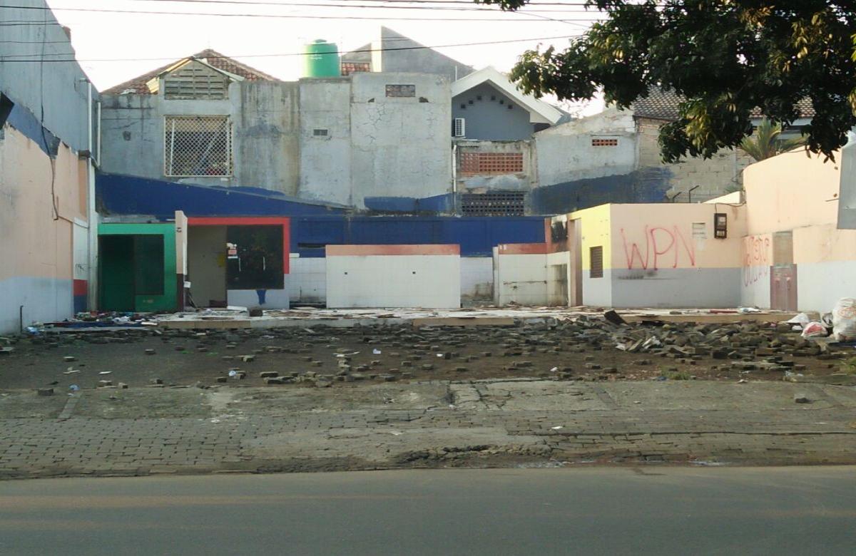 Disewakan lahan pinggir jalan sektor 5 Bintaro Jaya Tangerang Selatan