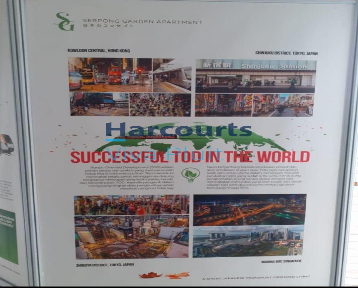 Dijual – Serpong Garden Apartment, Tower Bellarosa Lantai Tinggi - Foto 3