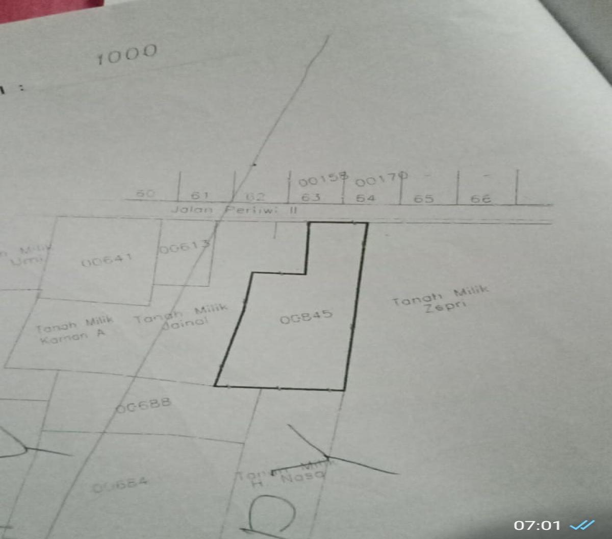 Disewakan atau Jual Tanah Luas 1.600 m² di Jl. Raya Sawangan, Lokasi Strategis! - Foto 3