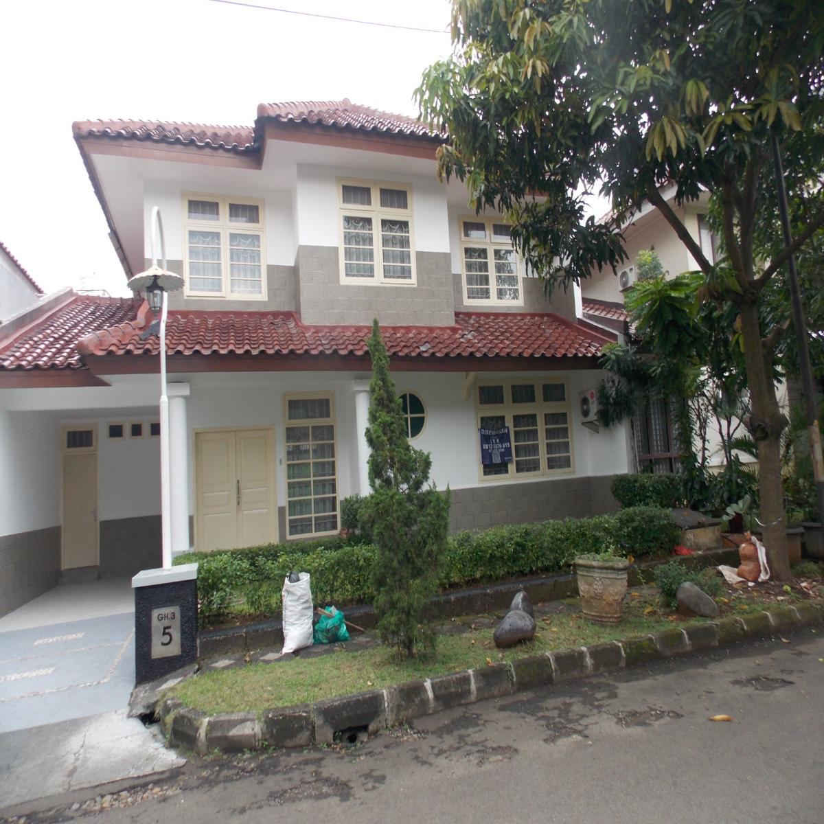Dijual rumah di Riverpark Bintaro Jaya Tangerang Selatan