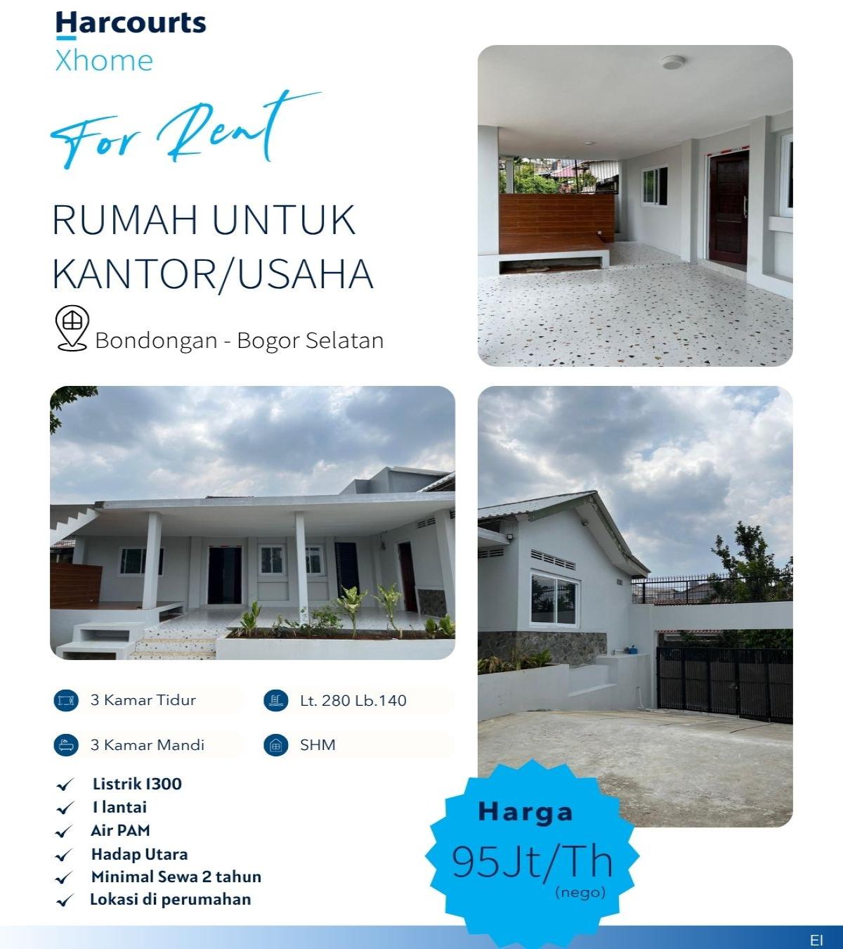 Disewakan rumah Untuk Kantor/usaha di Bondongan Bogor Selatan - Foto 11