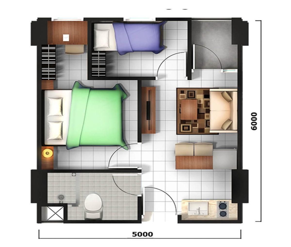 Dijual unit apartemen di Apartemen Emerald Bintaro Tangsel - Foto 3