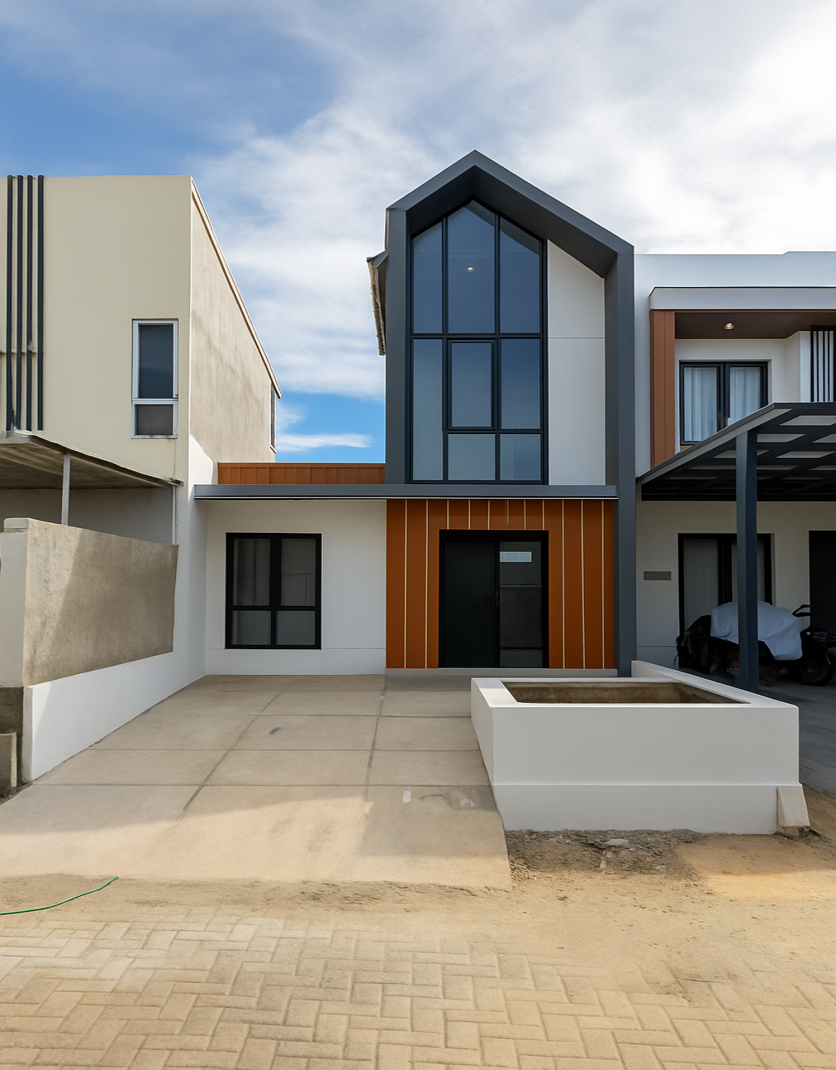 Dijual Rumah Skandinavian Minimalis Kontemporer – Pamulang