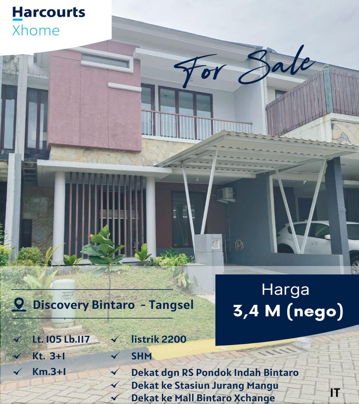 Rumah di Kawasan Discovery Bintaro Jaya Tangerang Selatan - Foto 11